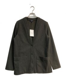 theory（セオリー）の古着「DILLON KNIT SLIT CARDIGAN　3303013」｜グレー