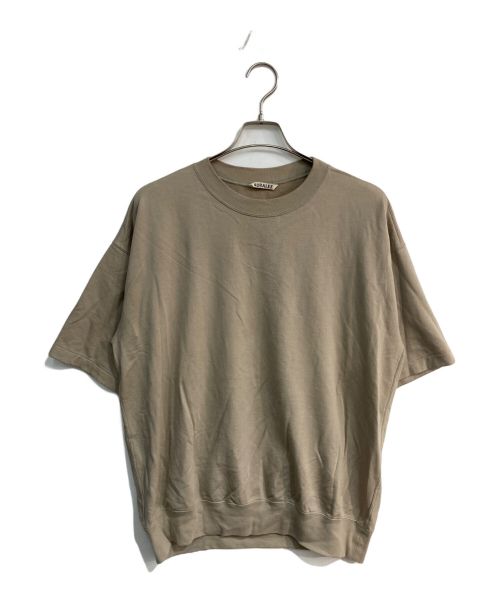 AURALEE（オーラリー）AURALEE (オーラリー) SUPER HIGH GAUZE NAPPED SWEAT TEE　A21SP02NU オリーブ サイズ:4の古着・服飾アイテム