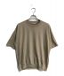 AURALEE（オーラリー）の古着「SUPER HIGH GAUZE NAPPED SWEAT TEE　A21SP02NU」｜オリーブ