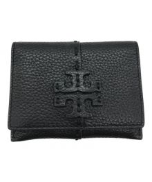 TORY BURCH（トリーバーチ）の古着「MCGRAW FLAP CARD CASE」｜ブラック