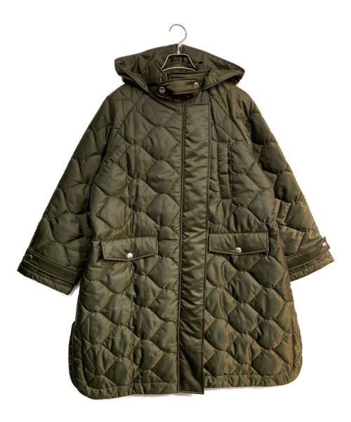 CASA FLINE（カーサフライン）CASA FLINE (カーサフライン) ケープライクキルティングコート　2224307005　PADED COAT オリーブ サイズ:Freeの古着・服飾アイテム