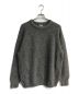 STEVEN ALAN（スティーブンアラン）の古着「WL/LI AZE CREW NECK KNIT-LOOSE」｜グレー