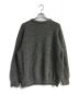 STEVEN ALAN (スティーブンアラン) WL/LI AZE CREW NECK KNIT-LOOSE グレー サイズ:XL：4800円