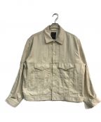 DAIWA PIER39ダイワ ピア39）の古着「TECH TRUCKER JACKET CORDUROY　BJ-32022W　22AW」｜アイボリー