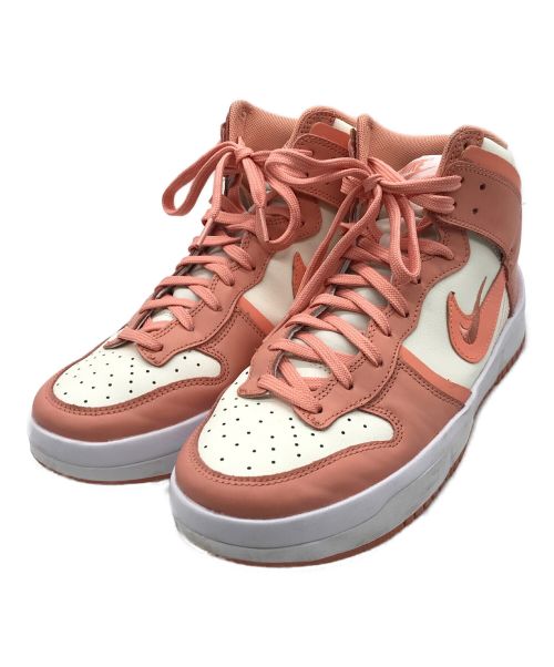 NIKE（ナイキ）NIKE (ナイキ) WMNS Dunk High UP　DH3718-107　ホワイトｘピンク サイズ:27.5ｃｍの古着・服飾アイテム