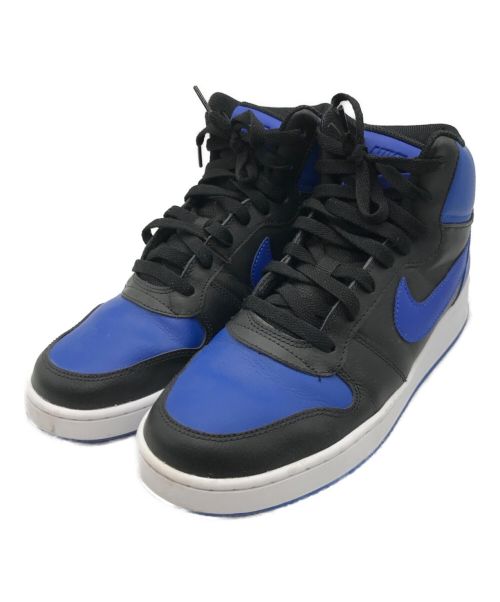 NIKE（ナイキ）NIKE (ナイキ) EBERNON MID　AQ1773-001　ブルーｘブラック ブルー×ブラック サイズ:27.5ｃｍの古着・服飾アイテム