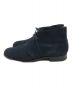 Crockett & Jones (クロケット＆ジョーンズ) チャッカーブーツ　8489 	CHUKKA　スエードブーツ　ネイビー ネイビー サイズ:8 1/2：12800円