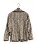 MISSONI (ミッソーニ) サマーニットジャケット グレー×ブラウン サイズ:46：9800円