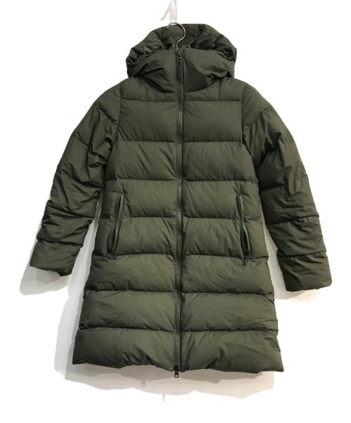 THE NORTH FACE（ザ ノース フェイス）THE NORTH FACE (ザ ノース フェイス) ウィンドストッパーダウンシェルコート　NDW91964 オリーブ サイズ:Sの古着・服飾アイテム