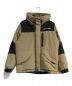 Schott（ショット）の古着「2TONE SNORKEL DOWN PARKA　3182011」｜ベージュ×ブラック