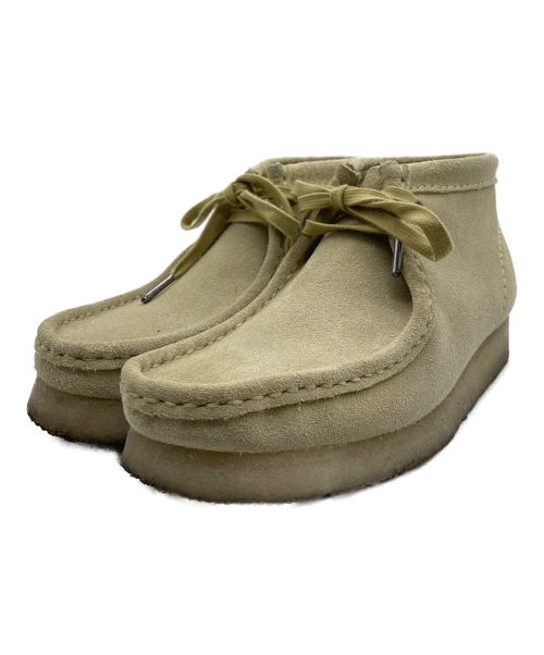 CLARKS（クラークス）CLARKS (クラークス) ワラビーブーツ　クレープソール　ベージュ ベージュ サイズ:23cmの古着・服飾アイテム