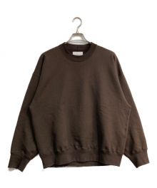 stein（シュタイン）の古着「Oversized Untwisted Yarn Sweat　ST.684　23ＡＷ　ブラウン」｜ブラウン