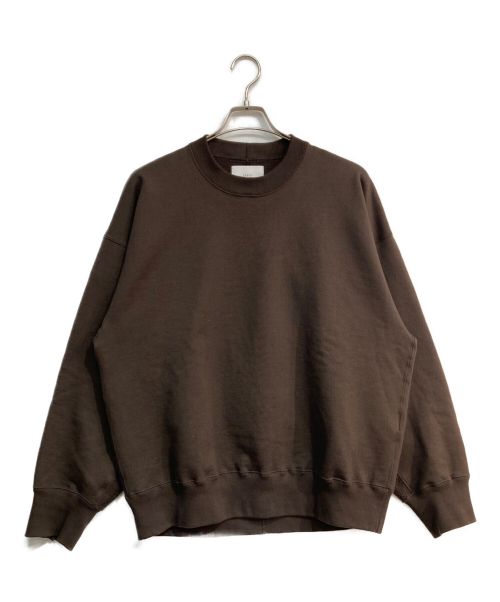 stein（シュタイン）stein (シュタイン) Oversized Untwisted Yarn Sweat　ST.684　23ＡＷ　ブラウン ブラウン サイズ:Ｓの古着・服飾アイテム