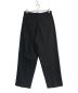 Y'S for men (ワイズフォーメン) ツータックウールパンツ　MI-P01-102	90s  ブラック サイズ:L：12800円