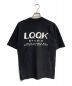 LQQK STUDIO (ルックスタジオ) LQQK SHOP SHIRT SHORT SLEEVE TEE　LQA23ST04 ブラック サイズ:M：3980円