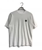 LQQK STUDIOルックスタジオ）の古着「LQQK SHOP SHIRT SHORT SLEEVE TEE　LQA23ST04」｜ホワイト