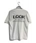 LQQK STUDIO (ルックスタジオ) LQQK SHOP SHIRT SHORT SLEEVE TEE　LQA23ST04 ホワイト サイズ:M：5800円