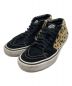 Supreme（シュプリーム）の古着「SK8-Mid Velvet Leopard　ミッドカットスニーカー　ベージュｘブラック」｜ベージュ×ブラック