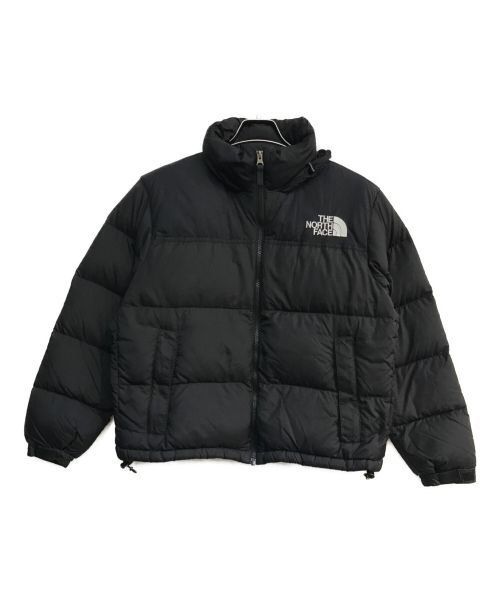 THE NORTH FACE（ザ ノース フェイス）THE NORTH FACE (ザ ノース フェイス) ショートヌプシジャケット　毛羽立ち有　ブラック ブラック サイズ:Lの古着・服飾アイテム