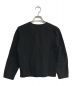 theory (セオリー) Matte Cotton Shrunken Cardi　01-3203703　23AW　カーディガン　ブラック ブラック サイズ:Ｓ：5000円