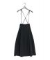 AMERI（アメリ）の古着「CHAIN SUSPENDER SKIRT　01010920780」｜ブラック