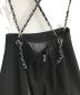 中古・古着 AMERI (アメリ) CHAIN SUSPENDER SKIRT　01010920780 ブラック サイズ:Ｓ：3980円