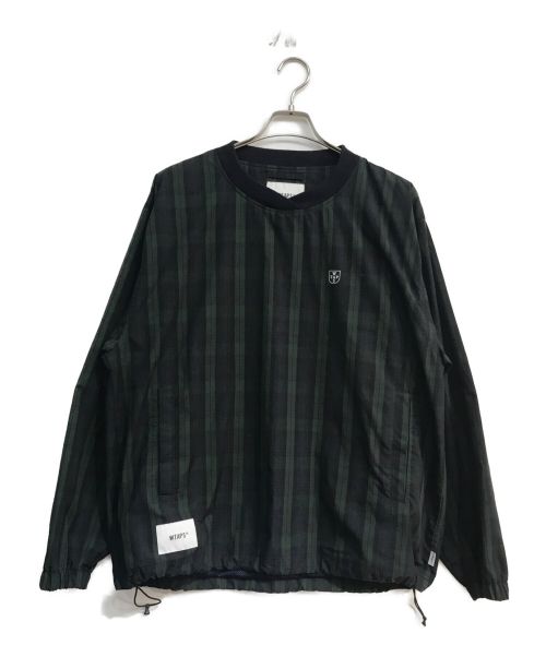 WTAPS（ダブルタップス）WTAPS (ダブルタップス) SMOCK02 カットソー　222TQDT-JKM03 ネイビー×グリーン サイズ: X 02の古着・服飾アイテム