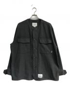 WTAPSダブルタップス）の古着「SCOUT/LS/RAPO.TWILL　222WVDT-SHM04」｜グレー