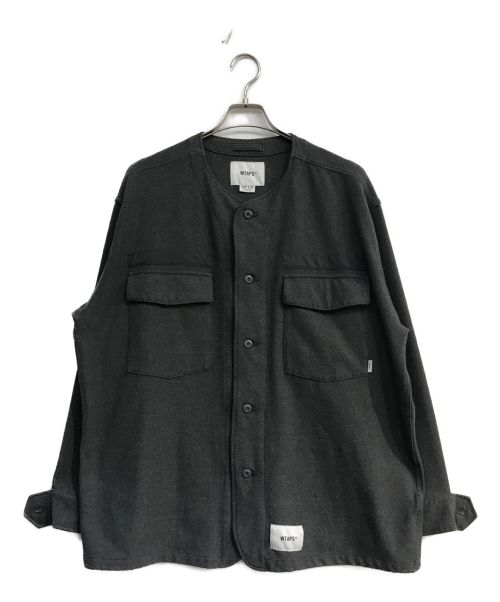 WTAPS（ダブルタップス）WTAPS (ダブルタップス) SCOUT/LS/RAPO.TWILL　222WVDT-SHM04 グレー サイズ:X 03の古着・服飾アイテム