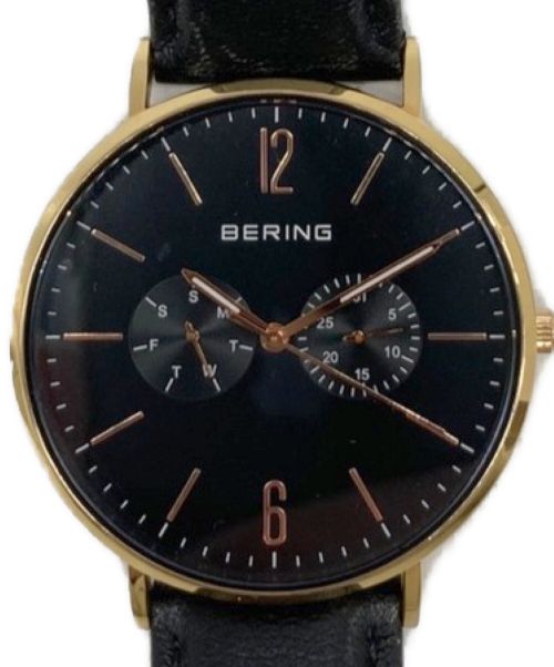 BERING（ベーリング）BERING (ベーリング) リストウォッチ ブラックの古着・服飾アイテム