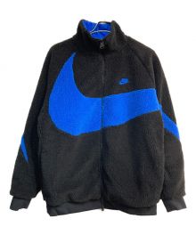 NIKE（ナイキ）の古着「AS M NSW VW SWSH FULL ZIP JKT　BQ6546-009　ジップアップジャケット　ブルーｘブラック」｜ブルー×ブラック