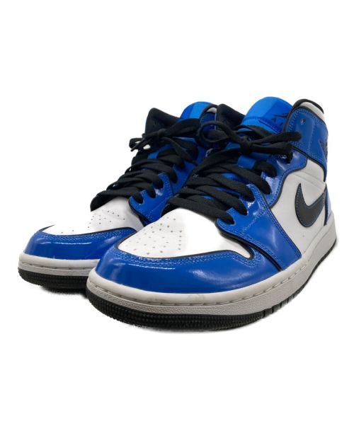 NIKE（ナイキ）NIKE (ナイキ) AIR JORDAN 1 MID SE　DD6834-402 ブルー×ホワイト サイズ:27cmの古着・服飾アイテム