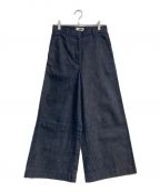 H BEAUTY&YOUTHエイチ ビューティアンドユース）の古着「DENIM BAGGY PANTS　1614-219-4335」｜インディゴ