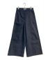 H BEAUTY&YOUTH（エイチ ビューティアンドユース）の古着「DENIM BAGGY PANTS　1614-219-4335」｜インディゴ