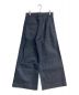 H BEAUTY&YOUTH (エイチ ビューティアンドユース) DENIM BAGGY PANTS　1614-219-4335 インディゴ サイズ:38：5800円