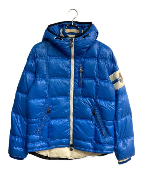 MONCLER（モンクレール）MONCLER (モンクレール) AUBIN ダウンジャケット ブルー サイズ:1の古着・服飾アイテム