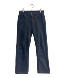 LEVI'S（リーバイス）の古着「ブラックデニムパンツ　ボタン裏653　後染　」｜ブラック