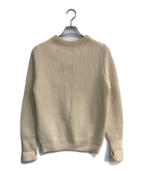 ANDERSEN-ANDERSEN（アンデルセン アンデルセン）ANDERSEN-ANDERSEN (アンデルセン アンデルセン) THE NAVY CREWNECK アイボリー サイズ:XSの古着・服飾アイテム