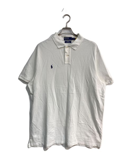 POLO RALPH LAUREN（ポロ・ラルフローレン）POLO RALPH LAUREN (ポロ・ラルフローレン) BEAMS (ビームス) 別注ポロシャツ ホワイト サイズ:XLの古着・服飾アイテム