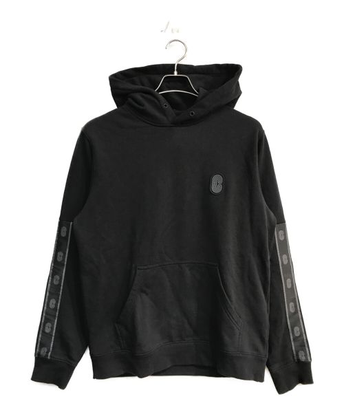 COACH（コーチ）COACH (コーチ) Signature Tape Hoodie　C5231 ブラック サイズ:Mの古着・服飾アイテム