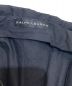 中古・古着 RALPH LAUREN (ラルフローレン) リネンウールストライプパンツ ブラック サイズ:36：6000円