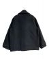 STUDIO NICHOLSON (スタジオニコルソン) WOOL COATING PEA COAT ブラック サイズ:L：17800円