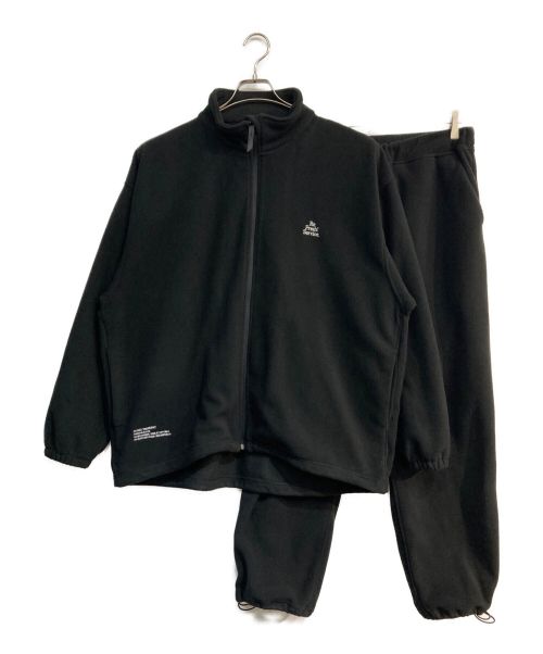 FreshService（フレッシュサービス）FreshService (フレッシュサービス) FLEECE TRACK SUIT　FSW-23-ST-261　スウェットセットアップ　ブラック ブラック サイズ:Ｍの古着・服飾アイテム