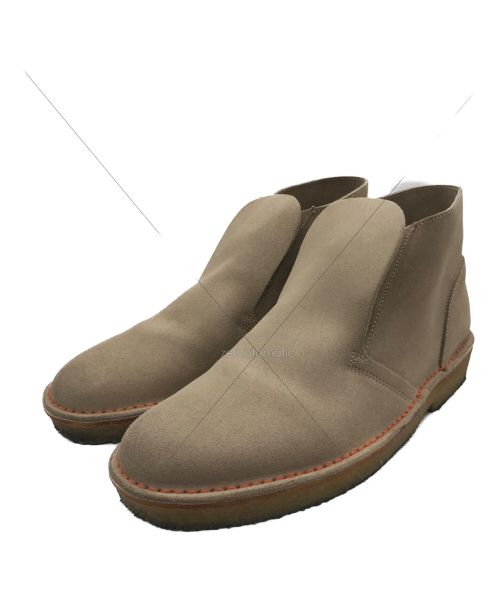 CLARKS（クラークス）CLARKS (クラークス) BEAMS (ビームス) デザートブーツ インサイド アウト　11-32-0709-100 ベージュ サイズ:28cmの古着・服飾アイテム