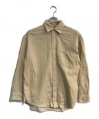 THE NORTHFACE PURPLELABELザ・ノースフェイス パープルレーベル）の古着「Organic Cotton Corduroy Big Shirt　NT3074N」｜ベージュ