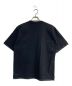 WHITE MOUNTAINEERING (ホワイトマウンテ二アニング) LAYERED WIDE T-SHIRT　BK2171506 ブラック：5000円