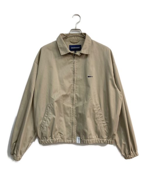 DESCENDANT（ディセンダント）DESCENDANT (ディセンダント) TEE TWILL JACKET ベージュ サイズ:2の古着・服飾アイテム