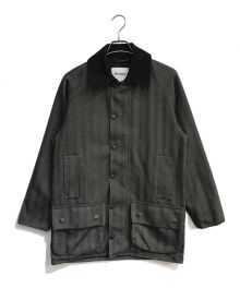 Barbour×UNITED ARROWS（バブアー×ユナイテッドアローズ）の古着「別注BEAUFORTジャケット　ヘリンボーン　1902324」｜グレー