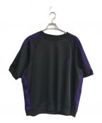 Needlesニードルズ）の古着「S/S Track Crew Neck Shirt　KP429」｜ブラック