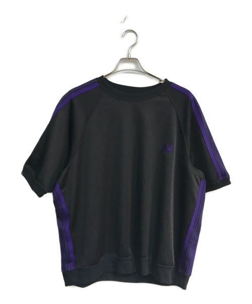 Needles（ニードルズ）Needles (ニードルズ) S/S Track Crew Neck Shirt　KP429 ブラック サイズ:XLの古着・服飾アイテム